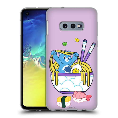 Care Bears Sweet And Savory Grumpy Ramen Sushi Soft Gel Case for Samsung Galaxy S10e