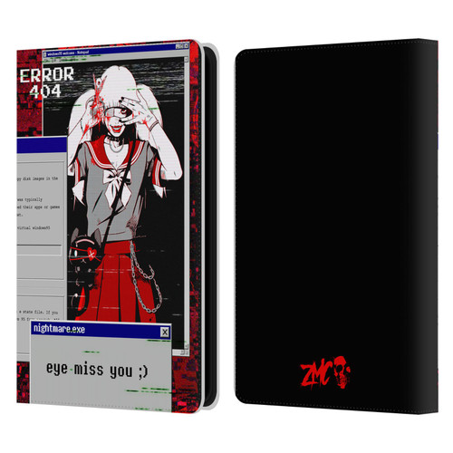 Zombie Makeout Club Graphics Eye Miss You Leather Book Wallet Case Cover For Amazon Kindle Paperwhite 5 (2021)