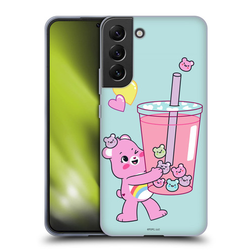 Care Bears Sweet And Savory Cheer Drink Soft Gel Case for Samsung Galaxy S22+ 5G