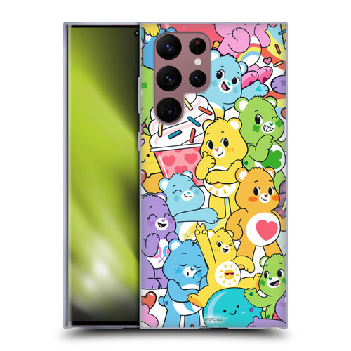 Care Bears Sweet And Savory Character Pattern Soft Gel Case for Samsung Galaxy S22 Ultra 5G