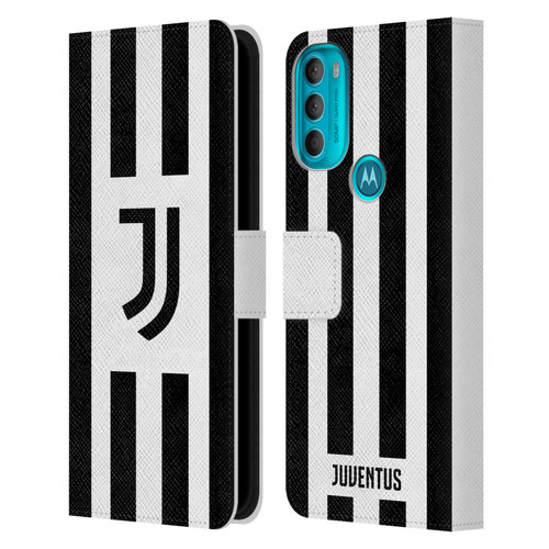 Juventus Football Club 2024/25 Kit Home Leather Book Wallet Case Cover For Motorola Moto G71 5G