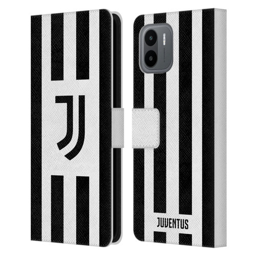 Juventus Football Club 2024/25 Kit Home Leather Book Wallet Case Cover For Xiaomi Redmi A2