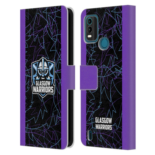 Glasgow Warriors 2024/25 Crest Kit Third Leather Book Wallet Case Cover For Nokia G11 Plus
