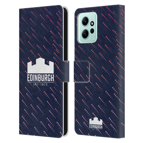 Edinburgh Rugby 2024/25 Crest Kit Training Leather Book Wallet Case Cover For Xiaomi Redmi 12