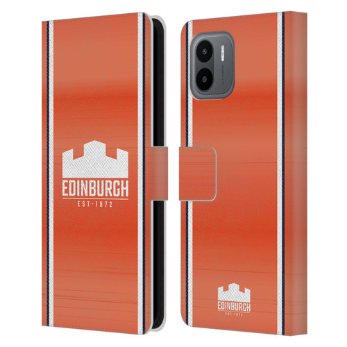 Edinburgh Rugby 2024/25 Crest Kit Away Leather Book Wallet Case Cover For Xiaomi Redmi A2
