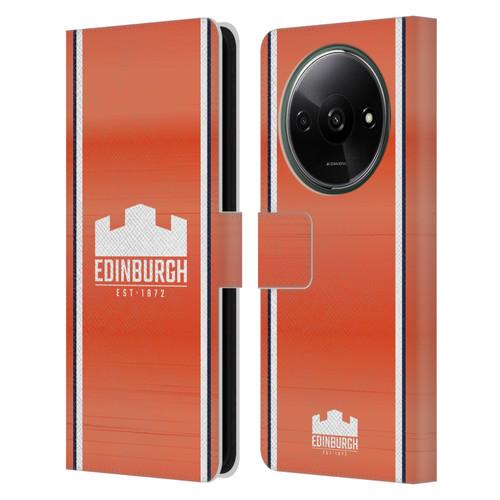 Edinburgh Rugby 2024/25 Crest Kit Away Leather Book Wallet Case Cover For Xiaomi Redmi A3