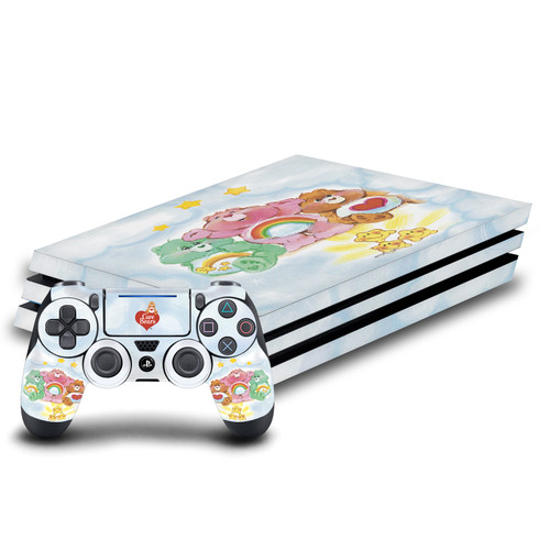 Care Bears Classic Group Vinyl Sticker Skin Decal Cover for Sony PS4 Pro Bundle