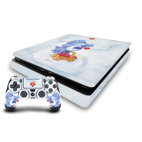 Care Bears Classic Grumpy Vinyl Sticker Skin Decal Cover for Sony PS4 Slim Console & Controller