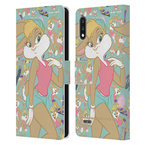 Looney Tunes Graphics and Characters Lola Bunny Leather Book Wallet Case Cover For LG K22