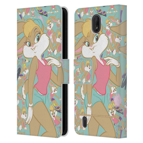 Looney Tunes Graphics and Characters Lola Bunny Leather Book Wallet Case Cover For Nokia C01 Plus/C1 2nd Edition
