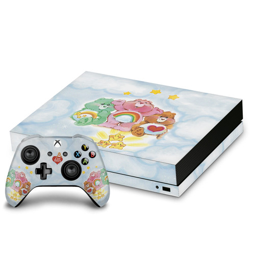 Care Bears Classic Group Vinyl Sticker Skin Decal Cover for Microsoft Xbox One X Bundle