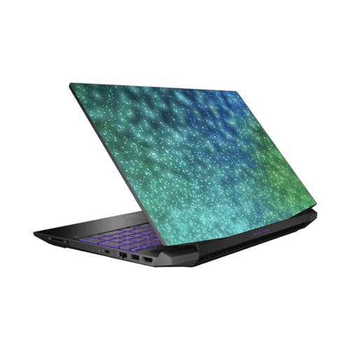 Monika Strigel Magic Lights Mint Vinyl Sticker Skin Decal Cover for HP Pavilion 15.6" 15-dk0047TX