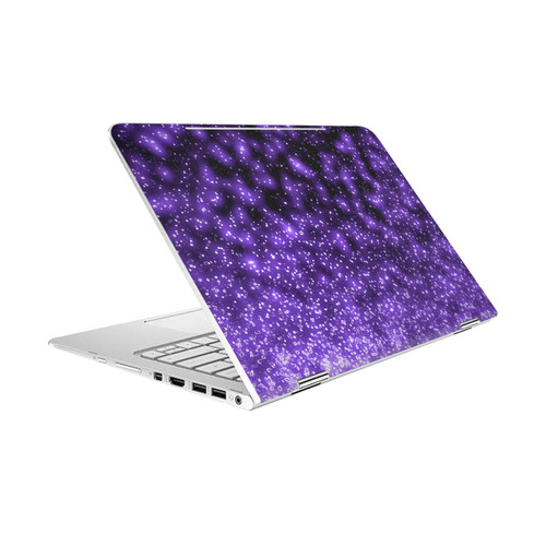 Monika Strigel Magic Lights Black Purple Vinyl Sticker Skin Decal Cover for HP Spectre Pro X360 G2