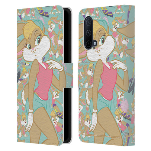 Looney Tunes Graphics and Characters Lola Bunny Leather Book Wallet Case Cover For OnePlus Nord CE 5G