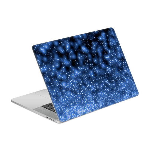 Monika Strigel Magic Lights Black Blue Vinyl Sticker Skin Decal Cover for Apple MacBook Pro 15.4" A1707/A1990