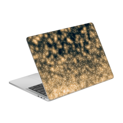 Monika Strigel Magic Lights Black Gold Vinyl Sticker Skin Decal Cover for Apple MacBook Pro 13.3" A1708