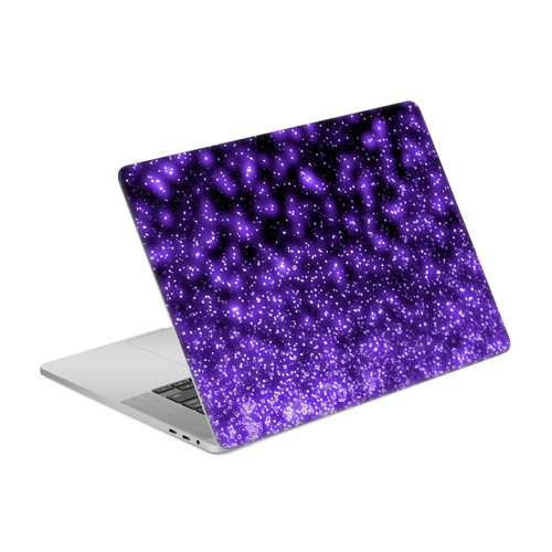 Monika Strigel Magic Lights Black Purple Vinyl Sticker Skin Decal Cover for Apple MacBook Pro 16" A2141
