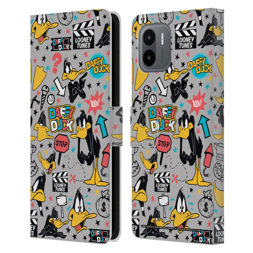 Looney Tunes Graphics and Characters Daffy Duck Leather Book Wallet Case Cover For Xiaomi Redmi A2