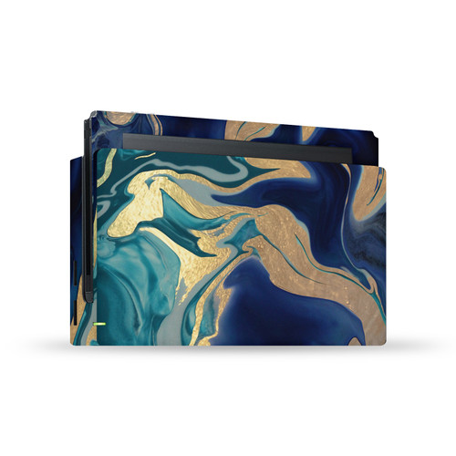 Monika Strigel Art Mix Indigo Vinyl Sticker Skin Decal Cover for Nintendo Switch Console & Dock