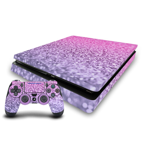Monika Strigel Art Mix Lavender Pink Vinyl Sticker Skin Decal Cover for Sony PS4 Slim Console & Controller