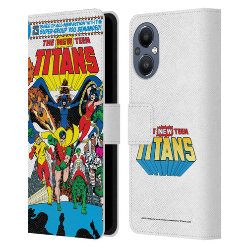 Justice League DC Comics Teen Titans Comic Art New #1 Group Leather Book Wallet Case Cover For OnePlus Nord N20 5G