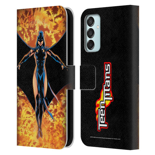 Justice League DC Comics Teen Titans Comic Art #8 Raven Leather Book Wallet Case Cover For Samsung Galaxy M15/F15 5G