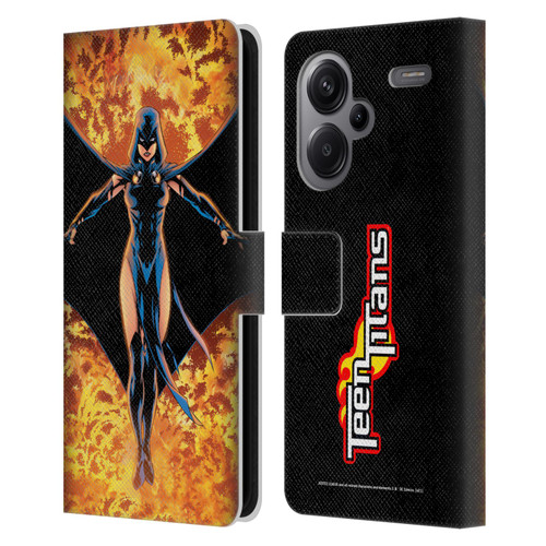 Justice League DC Comics Teen Titans Comic Art #8 Raven Leather Book Wallet Case Cover For Xiaomi Redmi Note 13 Pro Plus 5G