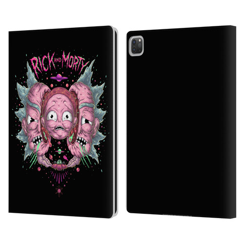 Rick And Morty Season 1 & 2 Graphics Intergalactic Escapades Leather Book Wallet Case Cover For Apple iPad Pro 13 M4 2024