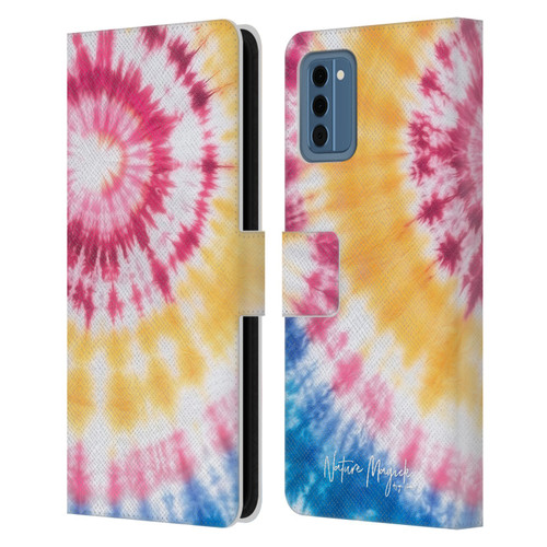 Nature Magick Color Tints Tricolor Leather Book Wallet Case Cover For Nokia NC300