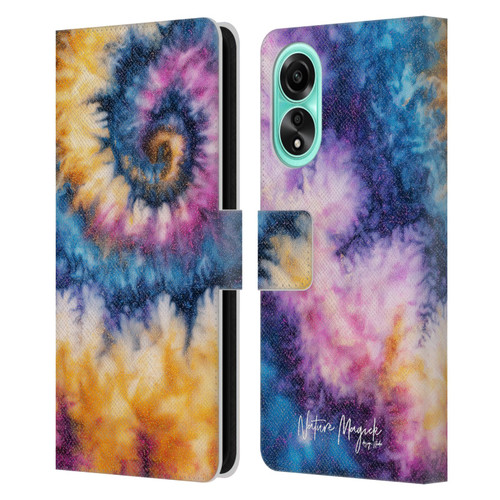 Nature Magick Color Tints Dramatic Leather Book Wallet Case Cover For OPPO A78 4G
