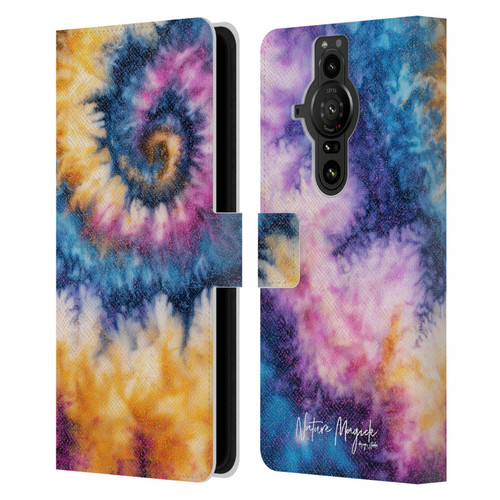 Nature Magick Color Tints Dramatic Leather Book Wallet Case Cover For Sony Xperia Pro-I