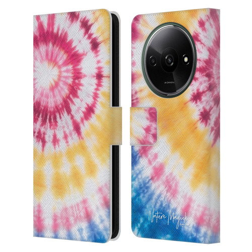 Nature Magick Color Tints Tricolor Leather Book Wallet Case Cover For Xiaomi Redmi A3