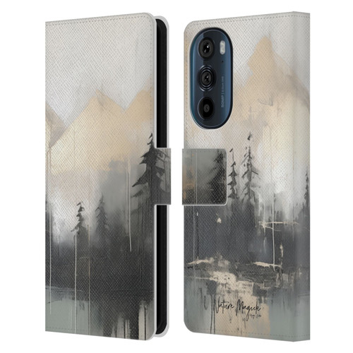 Nature Magick Fascinating Hills Emotions Leather Book Wallet Case Cover For Motorola Edge 30