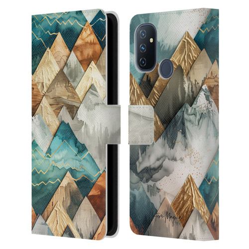 Nature Magick Fascinating Hills Decorative Leather Book Wallet Case Cover For OnePlus Nord N100