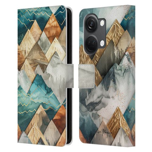 Nature Magick Fascinating Hills Decorative Leather Book Wallet Case Cover For OnePlus Nord 3 5G