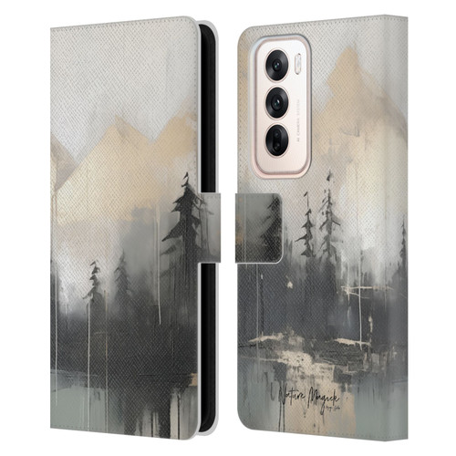 Nature Magick Fascinating Hills Emotions Leather Book Wallet Case Cover For OPPO Reno12 5G