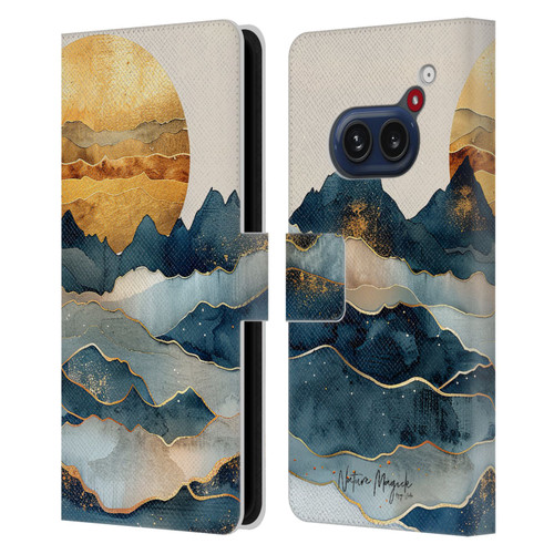 Nature Magick Fascinating Hills Under The Moon Leather Book Wallet Case Cover For Nothing Phone (2a)