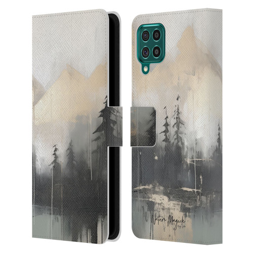 Nature Magick Fascinating Hills Emotions Leather Book Wallet Case Cover For Samsung Galaxy F62 (2021)