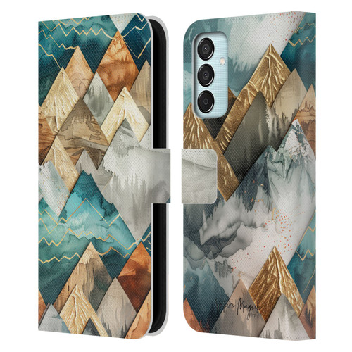 Nature Magick Fascinating Hills Decorative Leather Book Wallet Case Cover For Samsung Galaxy M15/F15 5G