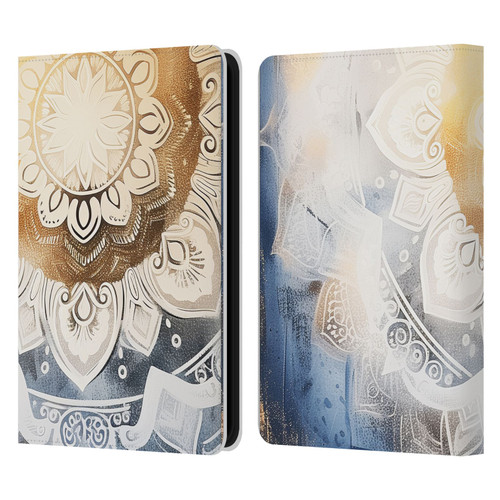 Nature Magick Lush Ring Healing Leather Book Wallet Case Cover For Amazon Kindle 11th Gen 6in 2022