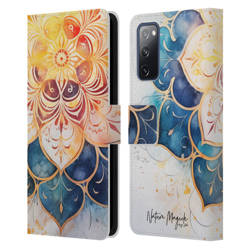 Nature Magick Lush Ring Wealth Leather Book Wallet Case Cover For Samsung Galaxy S20 FE / 5G