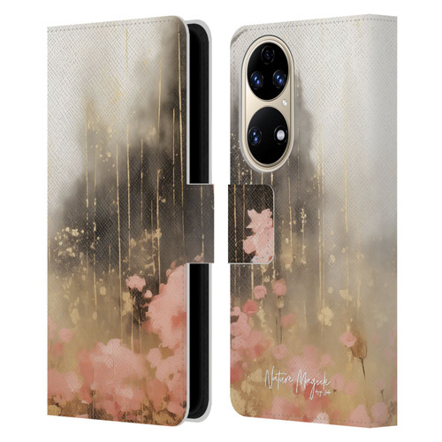 Nature Magick Various Collection Paradise Gate Leather Book Wallet Case Cover For Huawei P50