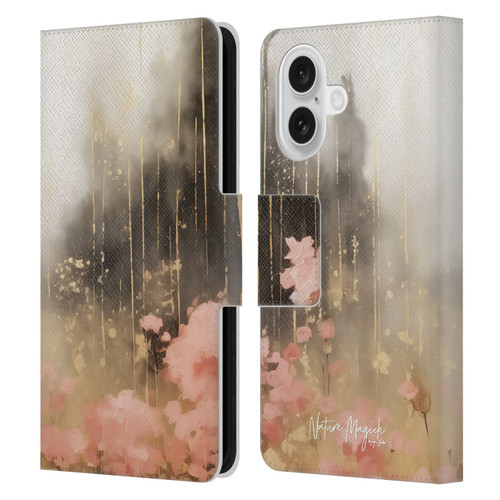Nature Magick Various Collection Paradise Gate Leather Book Wallet Case Cover For Apple iPhone 16