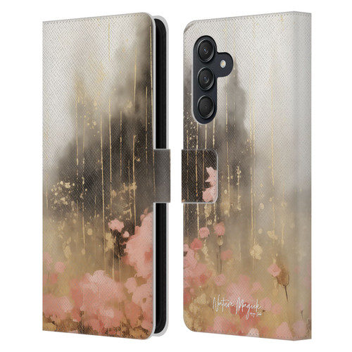 Nature Magick Various Collection Paradise Gate Leather Book Wallet Case Cover For Samsung Galaxy M55 5G