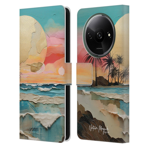 Nature Magick Various Collection Moon Tides Leather Book Wallet Case Cover For Xiaomi Redmi A3