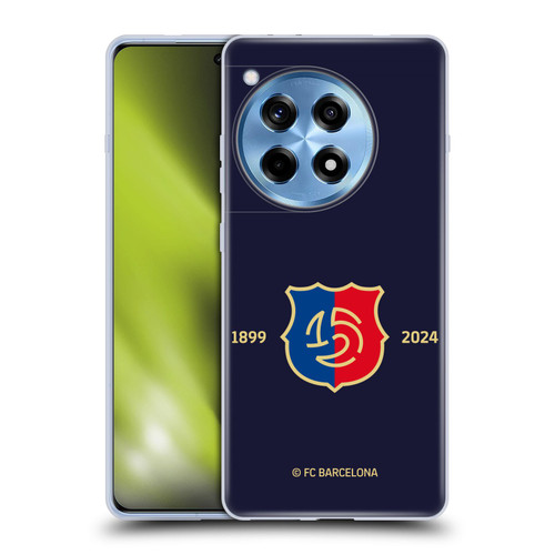 FC Barcelona 125th Anniversary Logo Stack Soft Gel Case for OPPO OnePlus Ace 3 5G