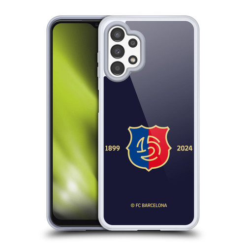 FC Barcelona 125th Anniversary Logo Stack Soft Gel Case for Samsung Galaxy A13 (2022)