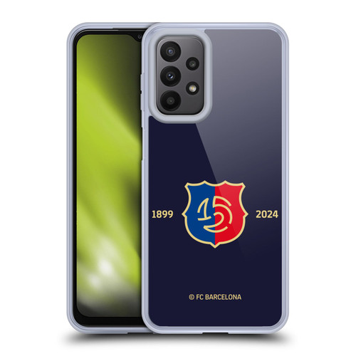 FC Barcelona 125th Anniversary Logo Stack Soft Gel Case for Samsung Galaxy A23 / 5G (2022)