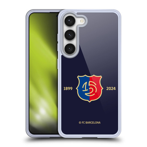 FC Barcelona 125th Anniversary Logo Stack Soft Gel Case for Samsung Galaxy S23 5G