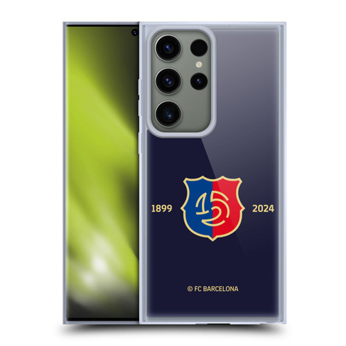 FC Barcelona 125th Anniversary Logo Stack Soft Gel Case for Samsung Galaxy S23 Ultra 5G